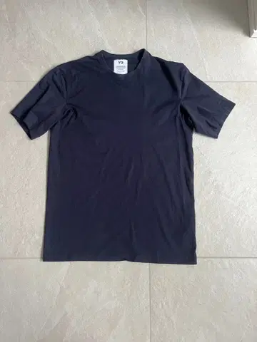 Y-3 다크 네이비 티셔츠 XS