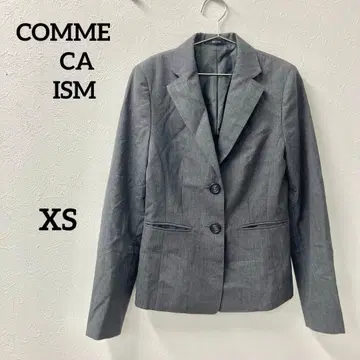 COMME CA ISM 테일러드 자켓 울 혼방 포멀