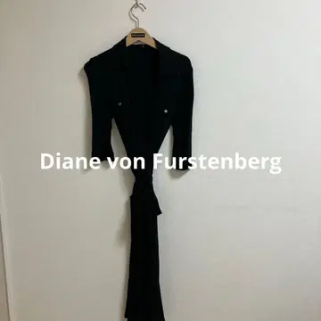 Diane von Furstenberg 블랙 롱 원피스