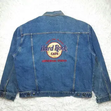 새상품급 Hard Rock Cafe 데님 자켓 G vintage