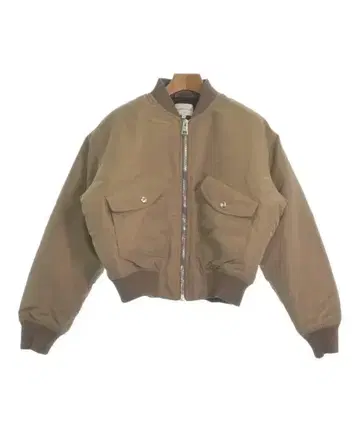 MAISON KITSUNE 밀리터리 블루종 여성용