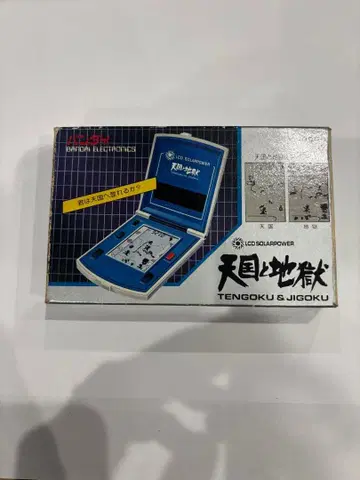 반다이 LCD 게임 워치 천국과 지옥 통전 확인 완료