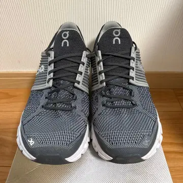 On Cloudswift 러닝화 블랙 / 그레이 27.5cm