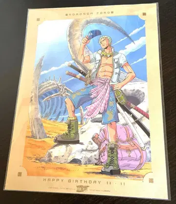 원피스 애니메이트 벌스데이 포트레이트 조로