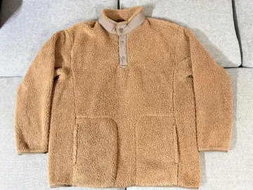 유니클로 화이트 마운티니어링 플리스 자켓 XL