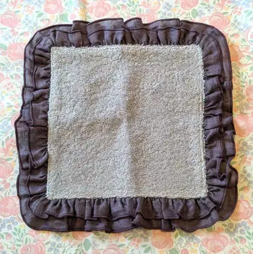 볼고데레토바리에 프릴 손수건 미니 타월 새상품