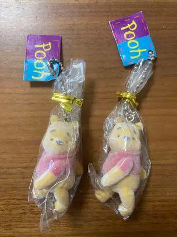 디즈니 푸우 플로키 키링