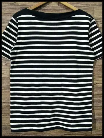 G2 웨어 마스터즈 어트랙션즈 반팔 보트넥 보더 티셔츠