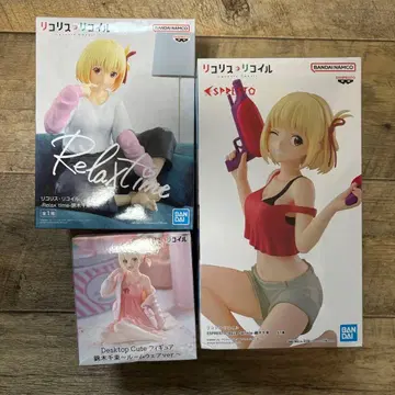 리코리스 리코일 피규어 3종 세트 니시키기 치사토 리코리코