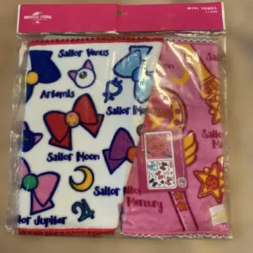 세일러문 미니 타월 2장 세트 usj