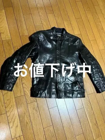 Schott 블랙 가죽 자켓 S 사이즈 가격 인하했습니다.
