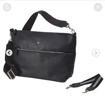 ANA 기내 판매 에디피스 2WAY 숄더백 소가죽 블랙