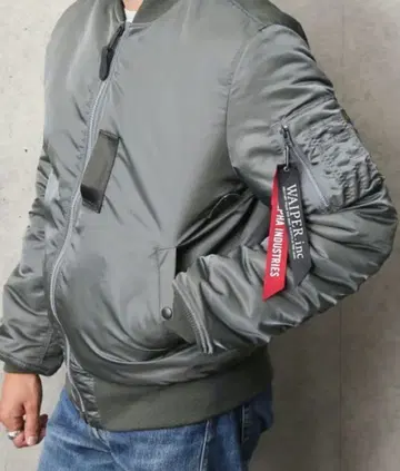 ALPHA INDUSTRIES WAIPER 별주 MA-1 플라이트 자켓