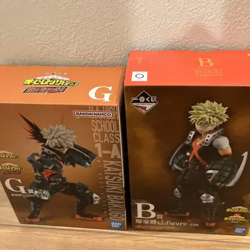 제일복권 히로아카 피규어 미개봉 바쿠고 2체 세트