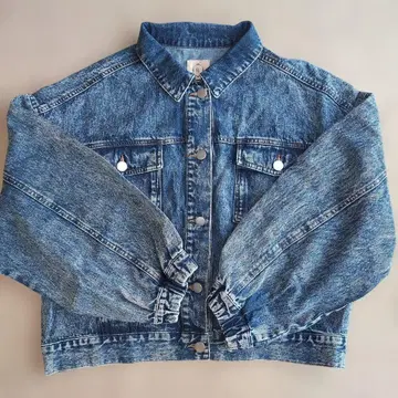 사만사 모스모스 케미컬 워시 데님 G자켓 데님 자켓