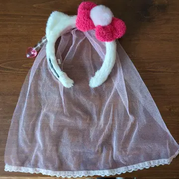 헬로키티 귀 모양 머리띠