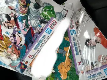 드래곤볼 제일복권 토리야마 아키라 컬러 포스터 3종 코믹스 클리어 파일