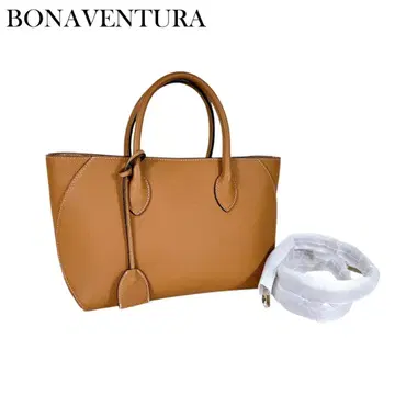 한정 컬러 보나벤츄라 미아 토트백 슈링크 카멜