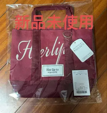 herlipto mini tote 루미네 토트백