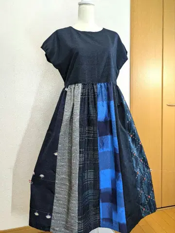 기모노 리메이크  프렌치 슬리브 원피스