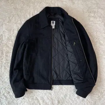 00s GAP 갭 터프 울 블루종 드리즐러 퀼팅 XS