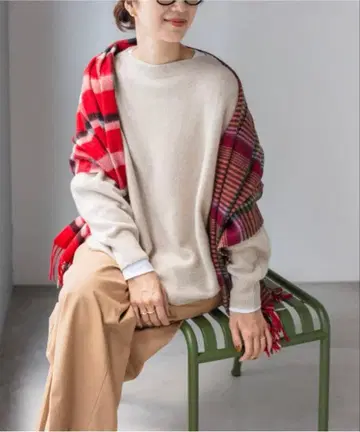 URBAN RESEARCH DOORS 해밀턴 울 돌먼 풀오버