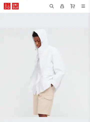 UNIQLO 그레이 마운틴 후드티