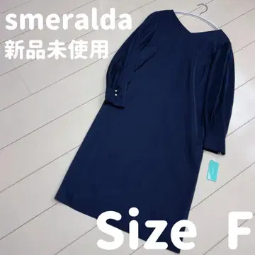 smeralda [ 미사용 새상품 ] 네이비 원피스 사이즈 F 포멀
