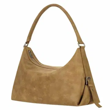 Stand oil 베이지 스웨이드풍 숄더백