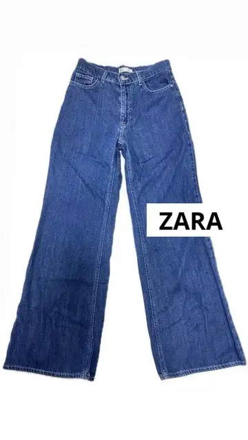 ZARA trf 와이드 레그 데님 팬츠