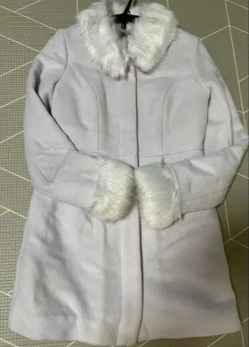 노카라 플리스 코트 퍼 포함 rienda 리엔다