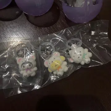 산리오 메지루시 액세서리 포근포근 스노우