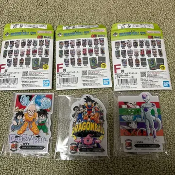 제일복권 드래곤볼 40th 토리야마 아키라의 세계 아크릴 스탠드 3개