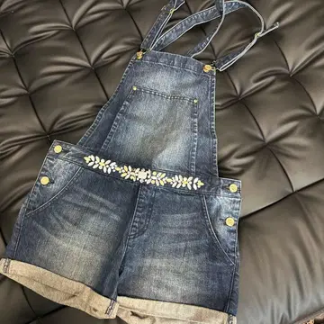 Rady 다크 데님 살로펫 꽃무늬 자수