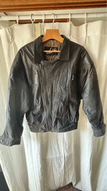 Winlit 윈릿 가죽 자켓 블랙