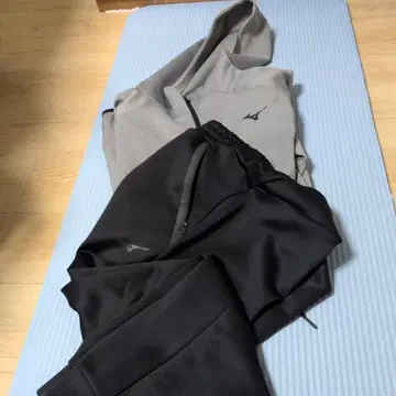 스트레치 후드티 & 팬츠 세트