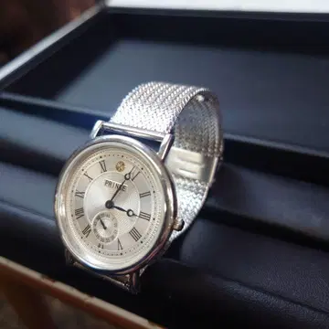 PRINCE 긴자 무라마츠 시계점 SILVER 925 손목시계 기념