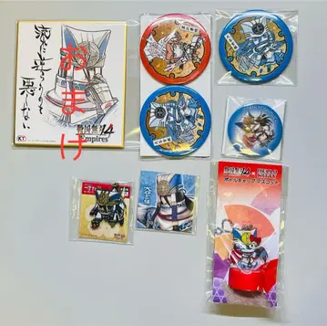 전국무쌍 오타니 요시츠구 굿즈 세트 캔뱃지 아크릴 키체인 덤 포함