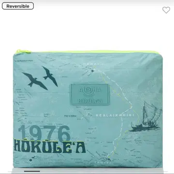 새상품 미개봉 ALOHA COLLECTION 리버서블 파우치