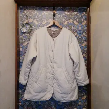 화이트 퀼팅 자켓 & 베스트