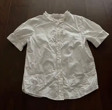 Alice Pi. 반팔 블라우스 화이트