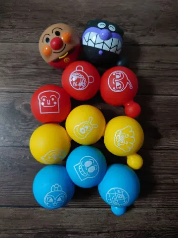 호빵맨 무뉴옷! 하고 이어 붙여 퐁! 뇌 발달 공 퍼즐