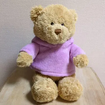 GUND 후드 부착 곰 봉제 인형 약 23cm