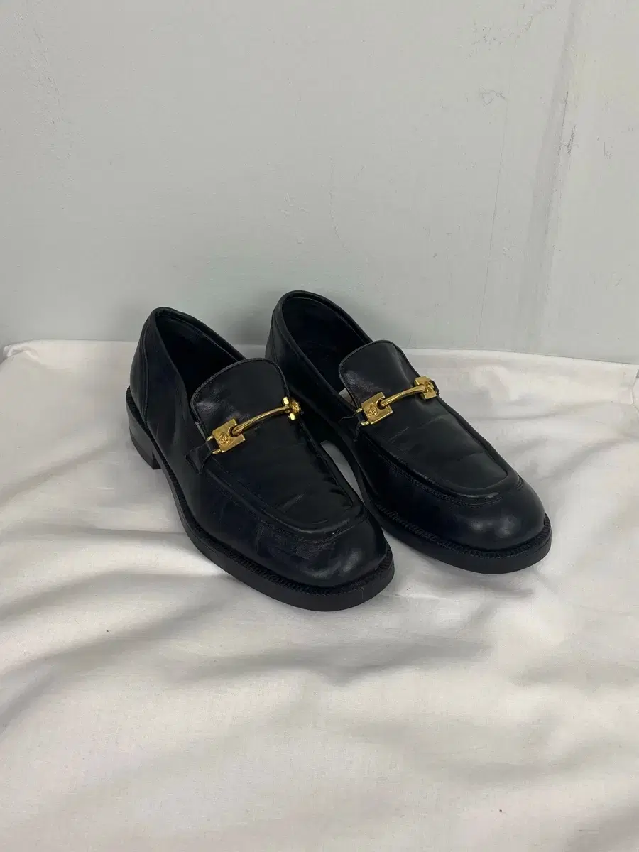 VERSACE Versace Gold Medusa Loafer Shoes 37