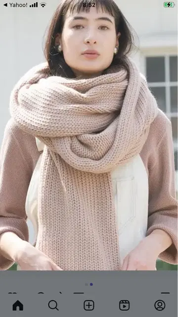 블루버드 블루버드 머플러 가디건 세트