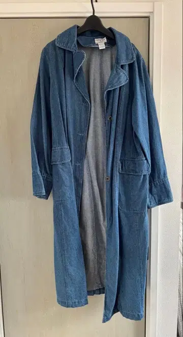 구제 데님 코트