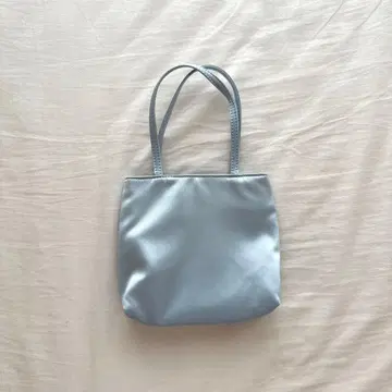 하이 실크 미니백 라이트 블루