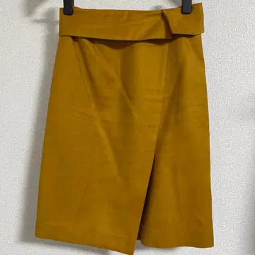 머스타드 타이트 스커트 사이즈 0