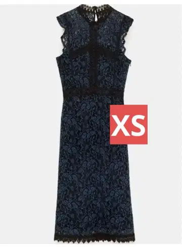 ZARA 원피스 드레스 레이스 타이트 슬리브리스