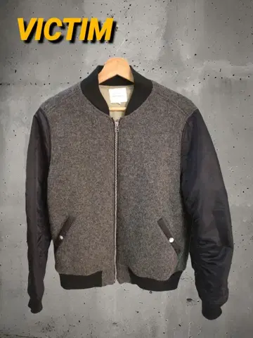 [ VICTIM ] 빅팀 울 절개 MA-1 13년 모델